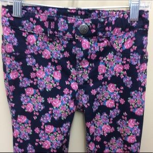 Girls Children's Place Floral Jeggings